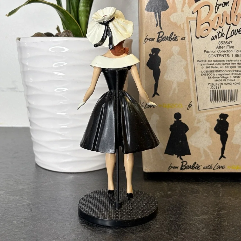 NEW 1993 Mattel From Barbie with Love 353647 After‎ Five 1962 Enesco Figurine